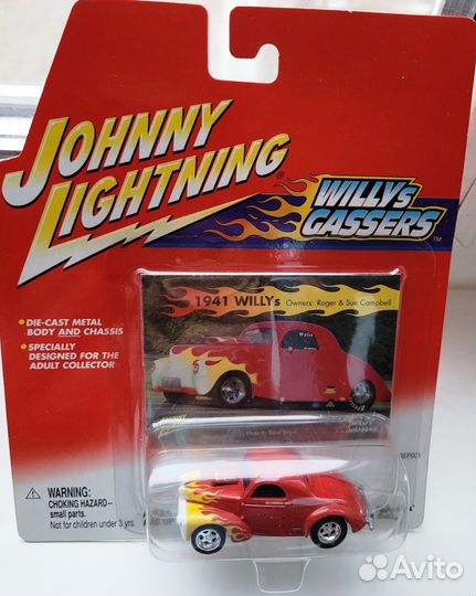 Johnny Lightning Willys Gassers Коллекция