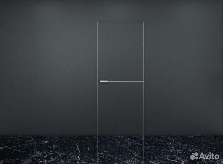 Скрытые межкомнатные двери под отделку