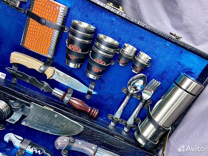 Набор шампуров в кейсе