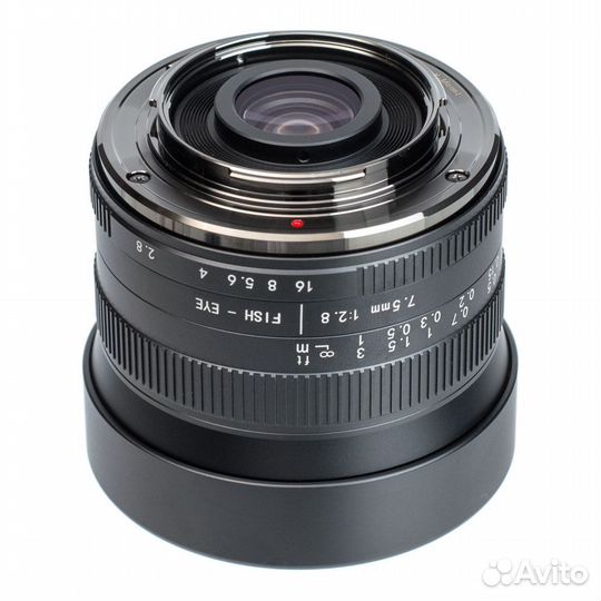 Объектив 7artisans 7.5mm F2.8 II Fuji X