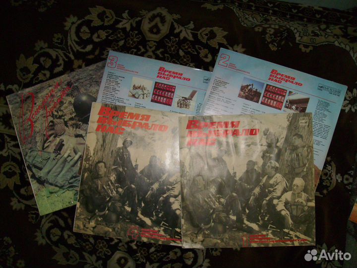 Виниловые пластинки СССР Высоцкий