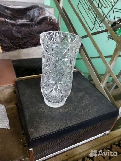 Ваза хрустальная большая СССР