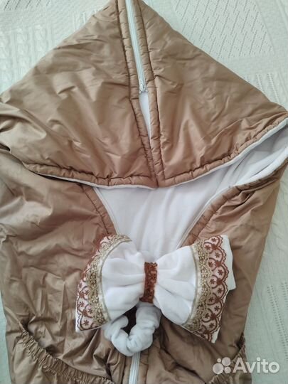 Комплект на выписку мальчика весна осень