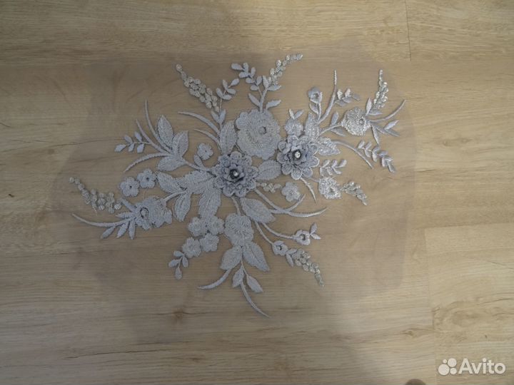 Вышивка аппликация цветы