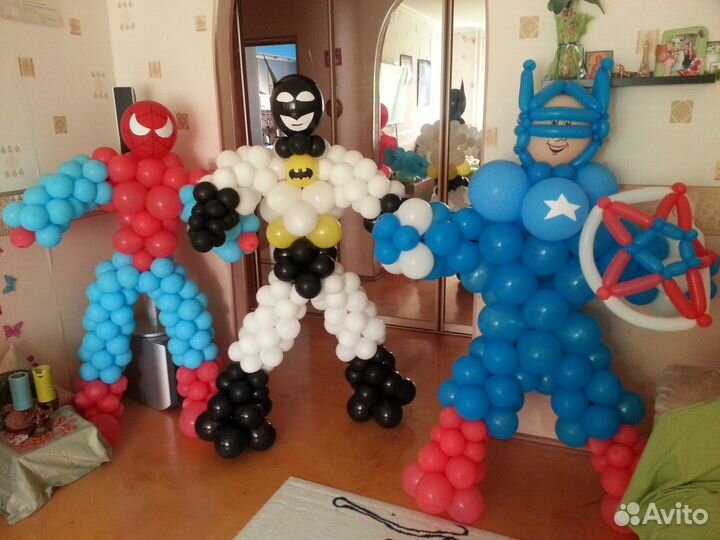 Оформление праздников. Гелиевые шары (светящиеся)