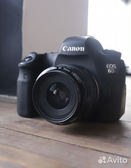 Зеркальный фотоаппарат canon eos 6d