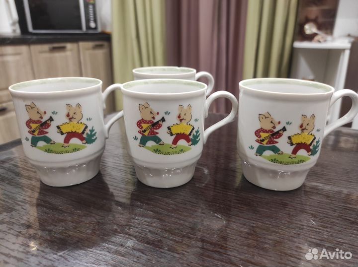 Детская посуда СССР