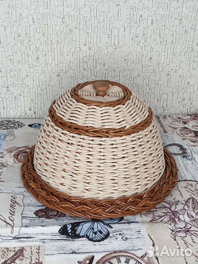 Хлебница плетеная