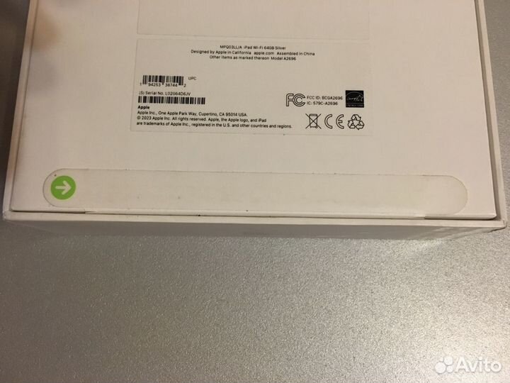 Новый планшет Apple iPad 10.9 2022 Wi-Fi 64GB