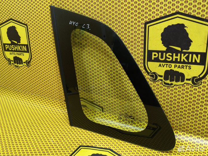 Стекло кузовное заднее левое Renault Koleos HY0