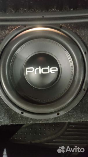 Сабвуфер Pride junior pro 12 и моноблок uno xl