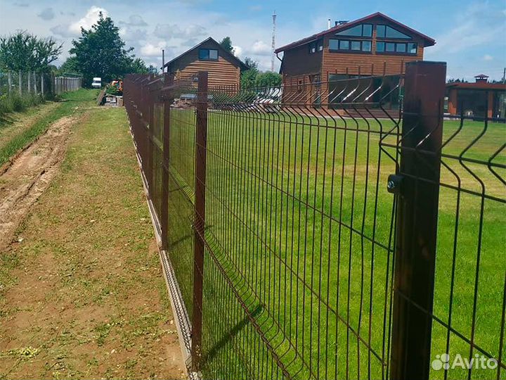 2Д/3Д Заборы от производителя