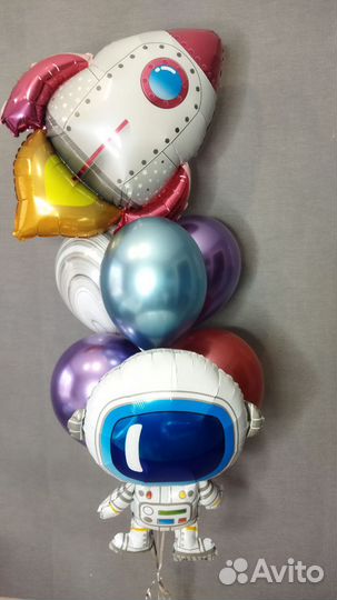 Воздушные и гелевые шарики