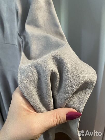 Платье под замшу gagaopt р.S