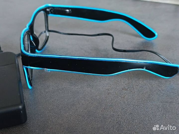 Неоновые очки Led-подсветкой для вечеринки