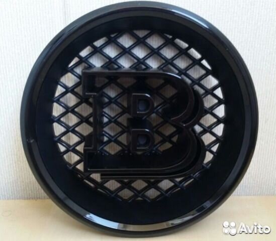 Эмблема черная Brabus Mercedes GL