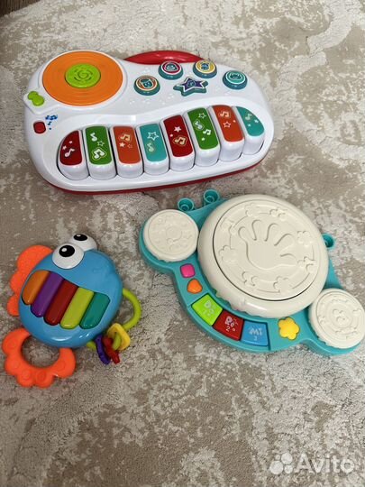 Музыкальные игрушки пакетом