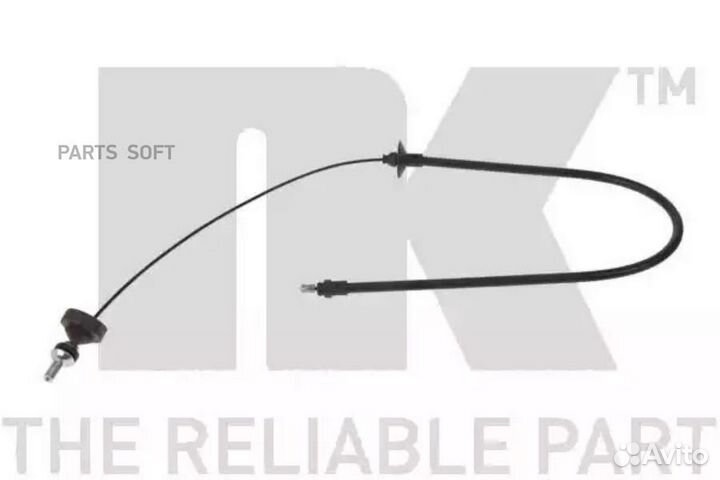 NK 923917 Трос сцепления Renault R19 chamade 9/88
