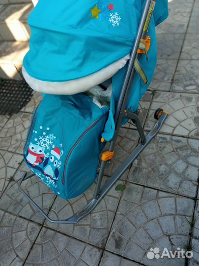 Коляска санки