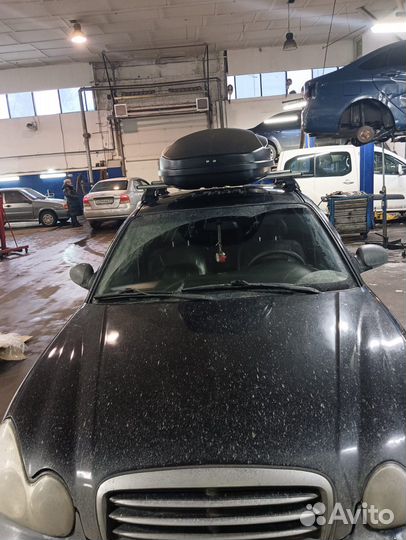 Багажник бокс на крышу hyundai sonata