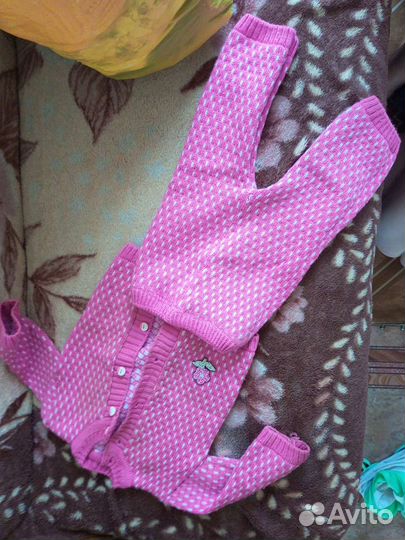 Детские вещи пакетом от 0 до года для девочки