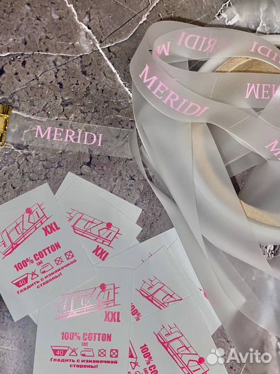 Печать бирок составников размерников