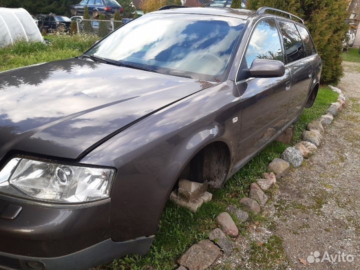 Бампер на ауди А6 С5 рестайл зелёный