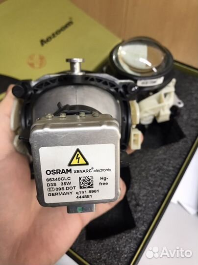 Линзы Valeo лампами ds3