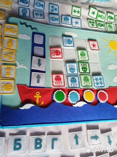 Развивающая игра Кораблик