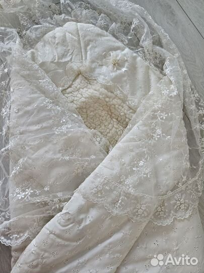 Конверт на выписку на овчине