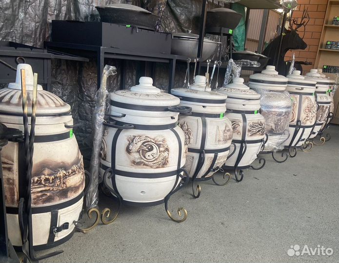 Тандыр и этажерка