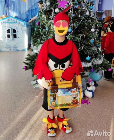 Новогодний костюм Энгри бердз
