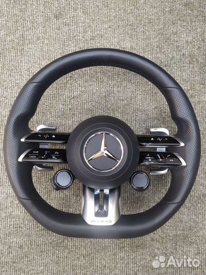 Руль AMG 6.3 на Mercedes W223 C W206 CLS C257 W213