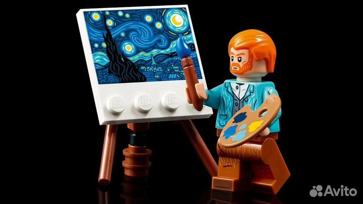 Lego Ideas 21333 Винсент Ван Гог: Звёздная ночь