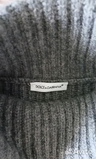 Платье из кашемира Dolce& Gabbana