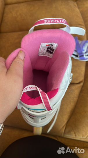 Ролики женские с сумкой и защитой