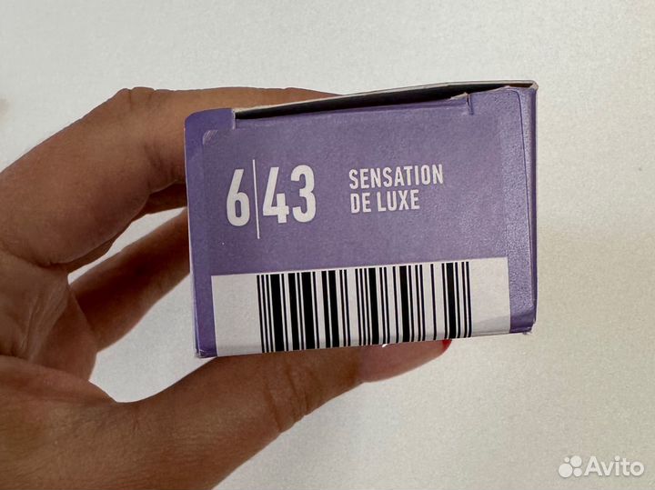 Краска deluxe sensation для волос estel 6/43