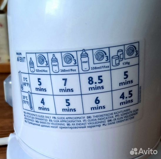 Подогреватель для бутылочек philips avent