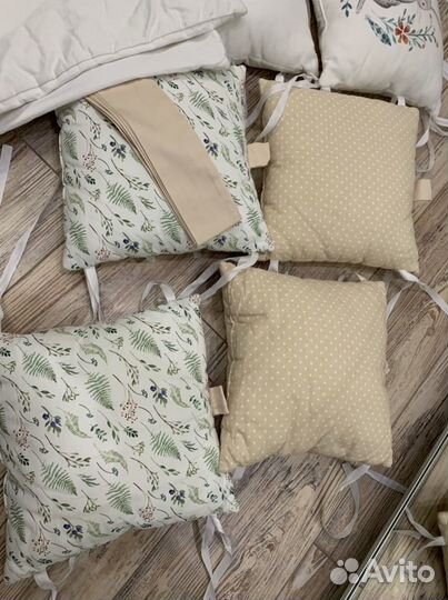 Бортики в детскую кроватку