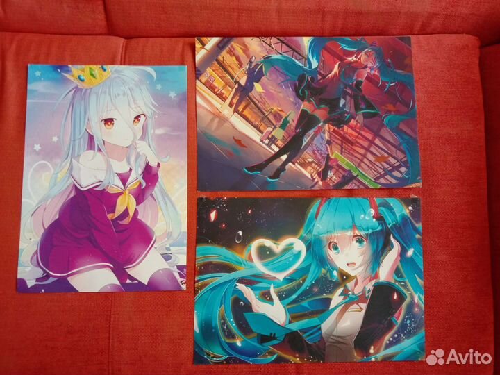 Плакаты аниме вокалоиды хатцуне мику