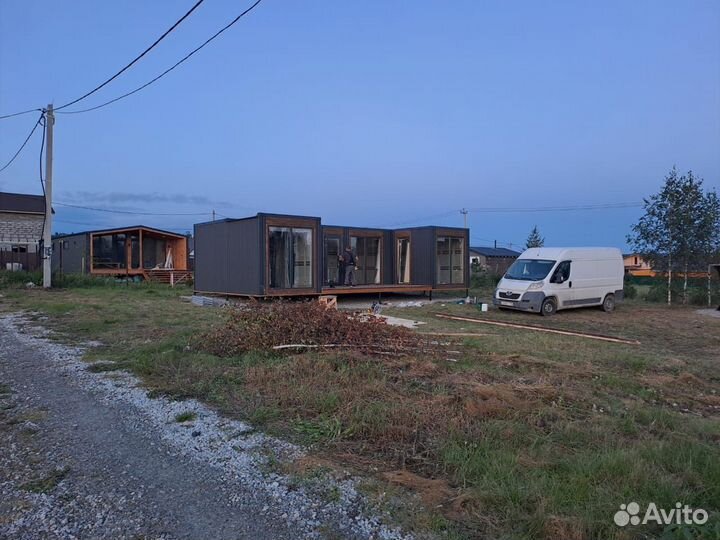 Модульный дом барнхаус