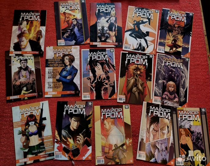 Первые выпуски Майор Гром bubble