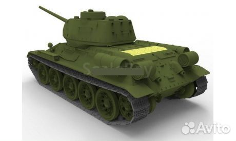 Т 34 танк фирмы бронко