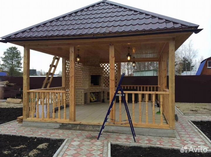 Беседка под ключ