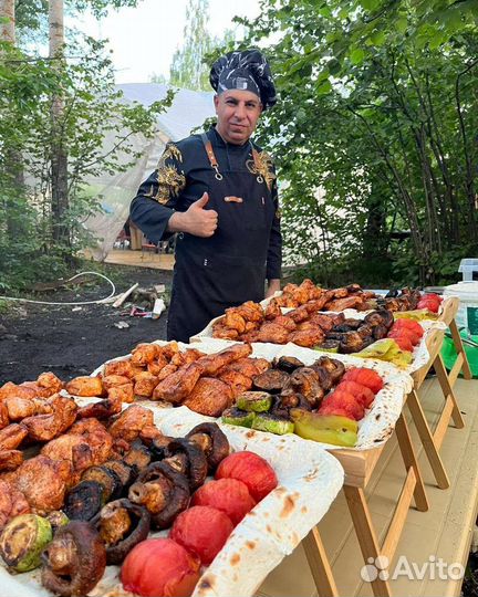 Повар на выезд кейтеринг на дом