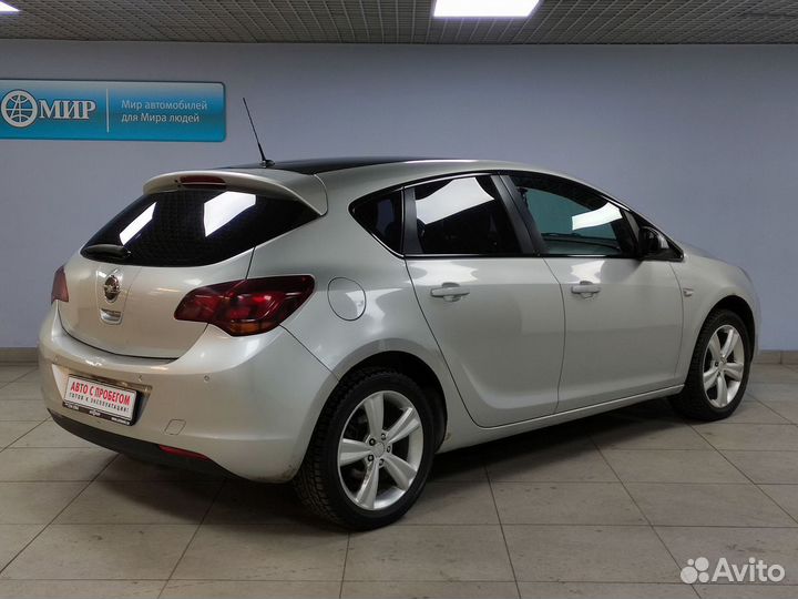 Opel Astra 1.6 AT, 2011, 193 807 км