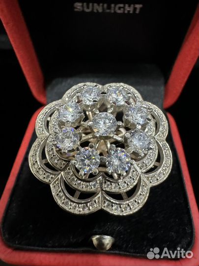 Золотое женское кольцо