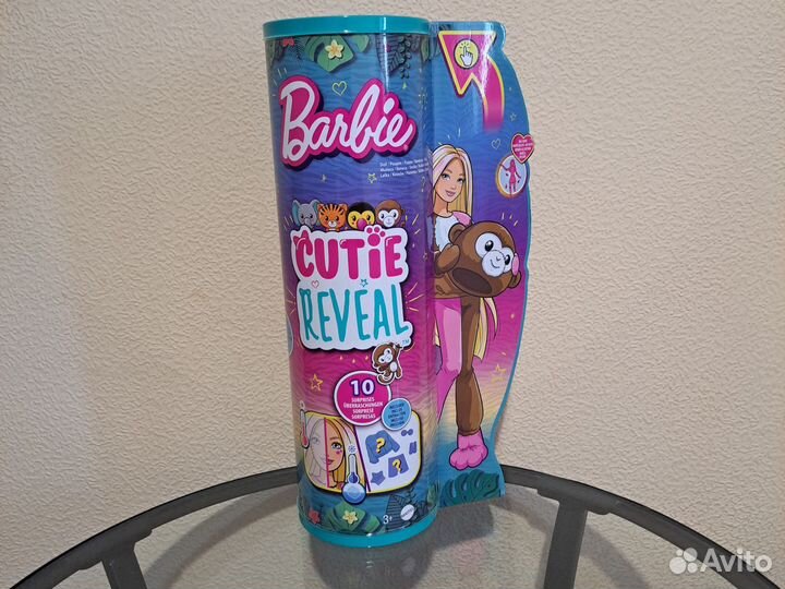 Кукла Barbie Cutie reveal, Барби обезьяна