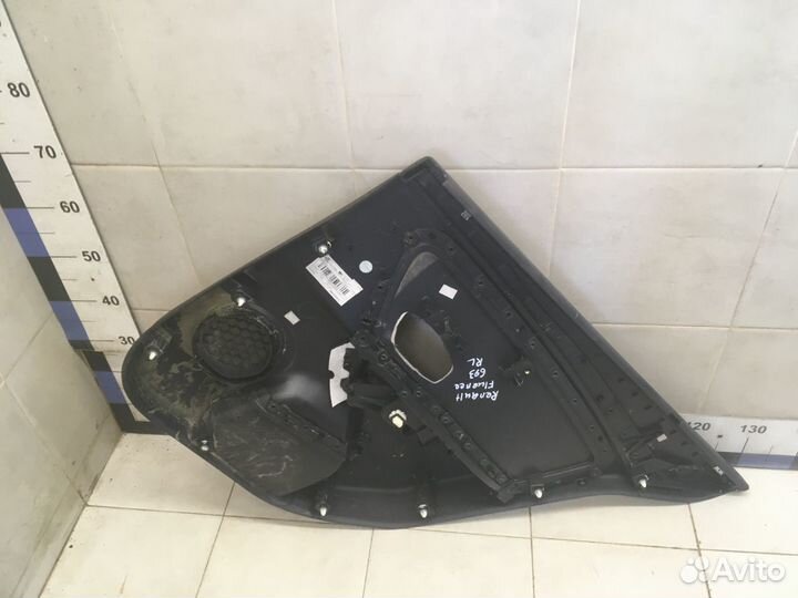 Обшивка двери задней левой Fluence 2010