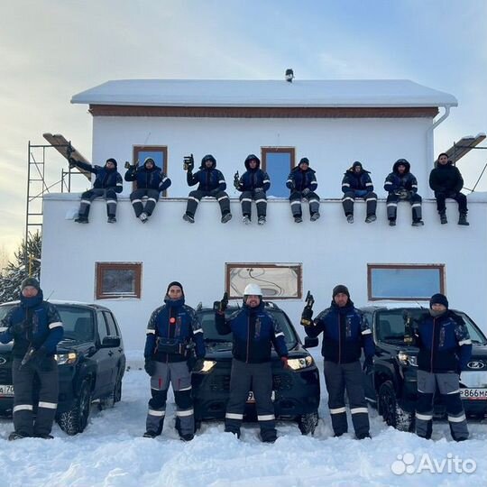 Строитель/стажер работа круглый год